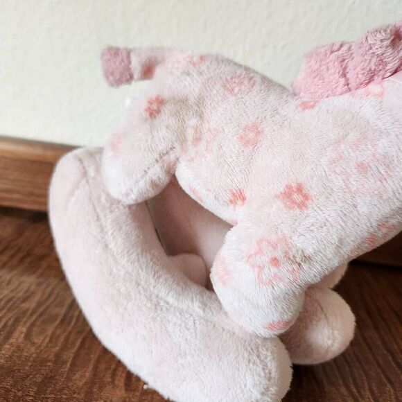 Teany Baby rocking horse baby girl pink nursery decor soft plush toy 2005 - Picture 2 of 5